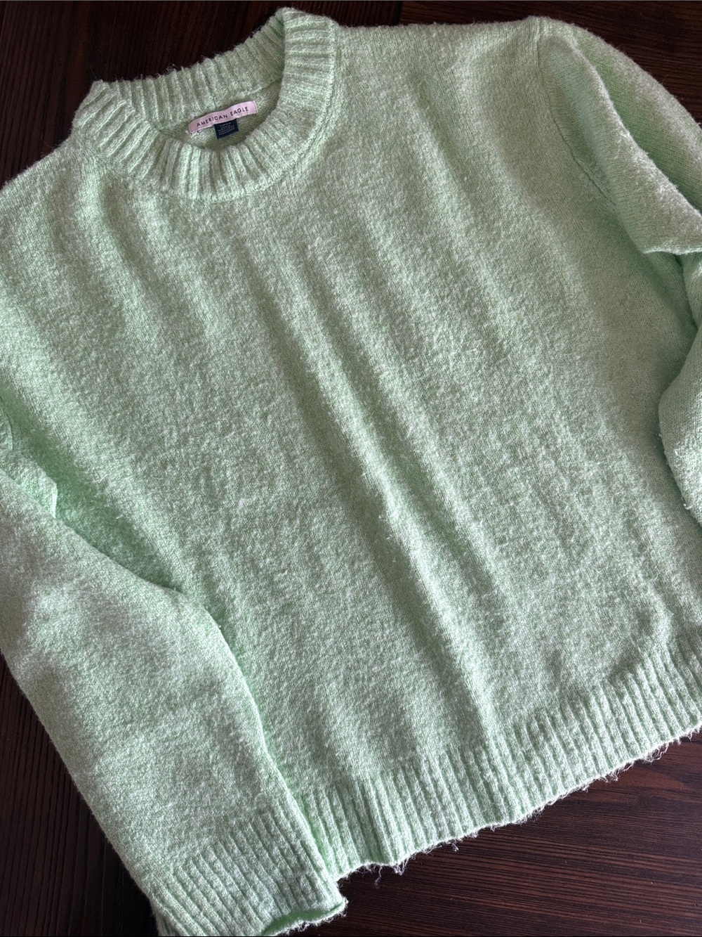 American Eagle Outfitters Crewneck Sweater - Green